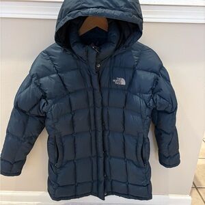 The North Face Down 600 Women Blue Puffer Jacket